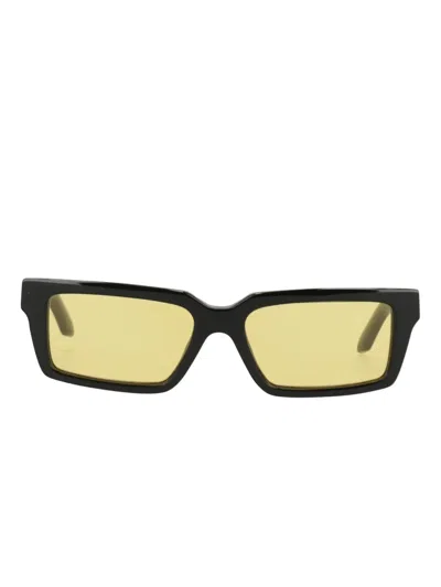 Off-white Eyewear Rectangle-frame Tinted Sunglasses In Black