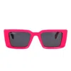 Off-white Sunglasses In Red