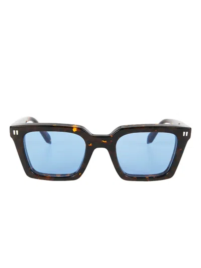 Off-white Eyewear Reno Square-frame Sunglasses In Brown