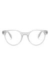 Off-white Eyewear Round-frame Glasses In Grey