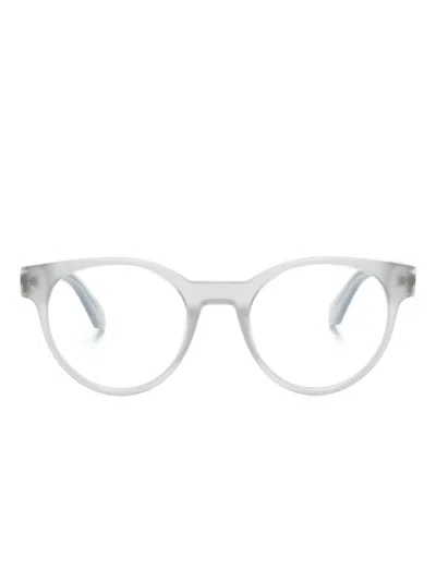 Off-white Eyewear Round-frame Glasses In Grey
