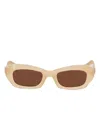 Off-white Eyewear Round-frame Tinted Sunglasses In Neutral