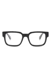 Off-white Square-frame Glasses In Black