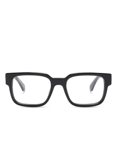 Off-white Square-frame Glasses In Black