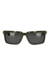 Off-white Eyewear Square-frame Tinted Sunglasses In Black