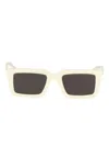 Off-white Eyewear Square-frame Tinted Sunglasses In White