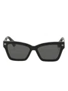 Off-white Eyewear Square-lenses Tinted Sunglasses In Black