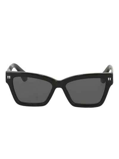 Off-white Eyewear Square-lenses Tinted Sunglasses In Black