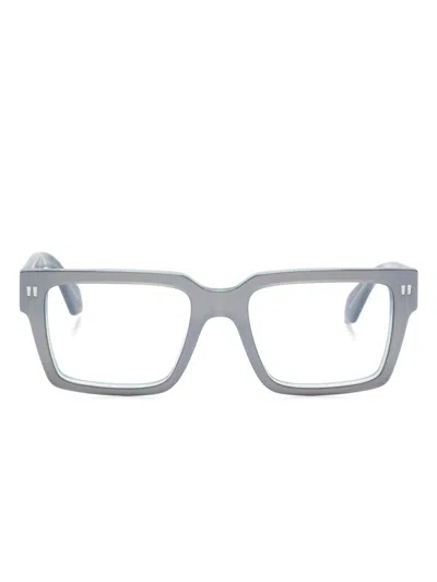 Off-white Eyewear Style 54 Brille In Gray
