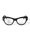 Off-white Optical Style 55 Glasses In Black