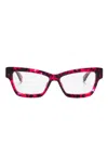 Off-white Eyewear Style 77 Glasses In Pink