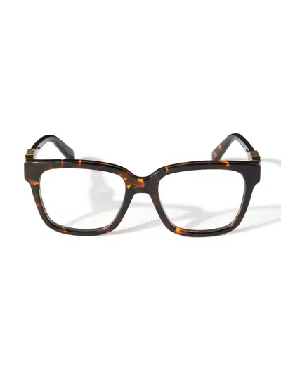 Off-white Eyewear Style 7c In Brown