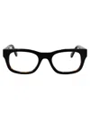 Off-white Optical Style 37 Cat-eye Glasses In Black