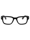 Off-white Optical Style 37 Cat-eye Glasses In Black