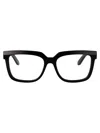 Off-white Optical Style 37 Cat-eye Glasses In Black