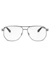 Off-white Eyewear Style 8a Glasses In Gunmetal