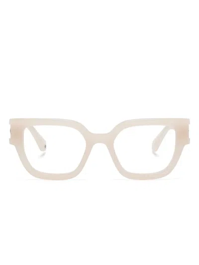 Off-white Eyewear Style Glasses In Pink