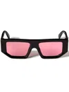 Off-white Eyewear Vancouver Sunglasses In Black