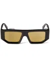 Off-white Eyewear Vancouver Sunglasses In Black