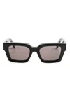 Off-white Eyewear Virgil Square-frame Sunglasses In Black