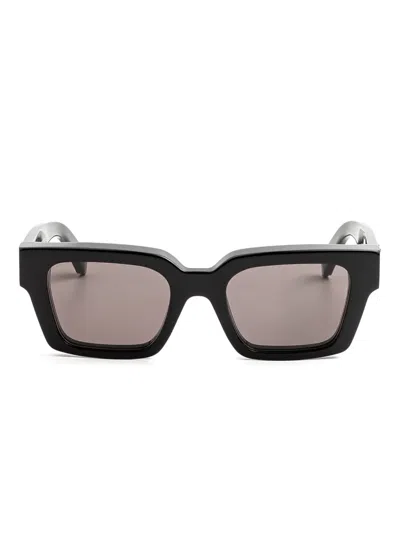 Off-white Eyewear Virgil Square-frame Sunglasses In Black