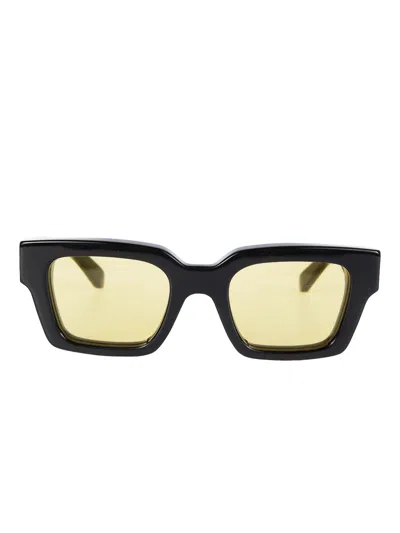 Off-white Eyewear Virgil Square-frame Sunglasses In Black