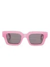 Off-white Eyewear Virgil Sunglasses In Pink