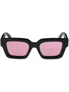 Off-white Eyewear Virgil Sonnenbrille In Schwarz