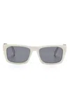 Off-white Eyewear Warren Sunglasses In 白色