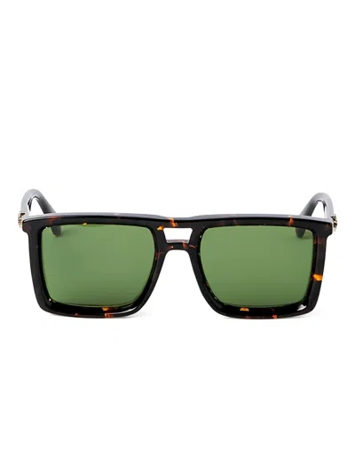Off-white Eyewear Warren Sunglasses In Brown
