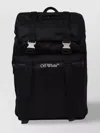 OFF-WHITE FABRIC BACKPACK WITH FRONT ZIP POCKET