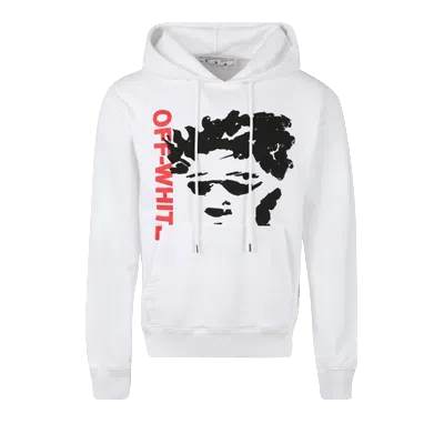 Pre-owned Off-white Face Arrow Slim Hoodie 'white/black'