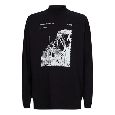 Off-white Factory Mock Neck T-shirt 'black'