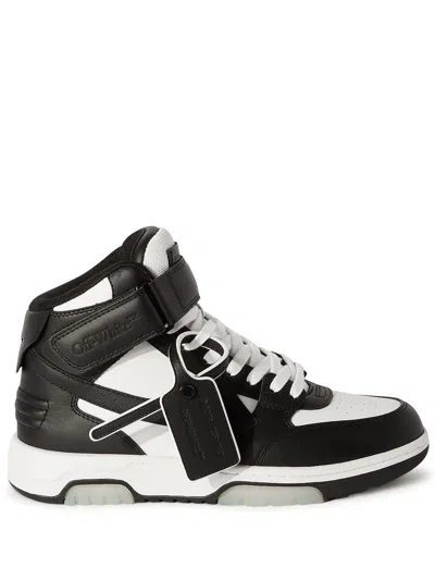 Off-white Fashion Statement High Tops For Women In Whit Black