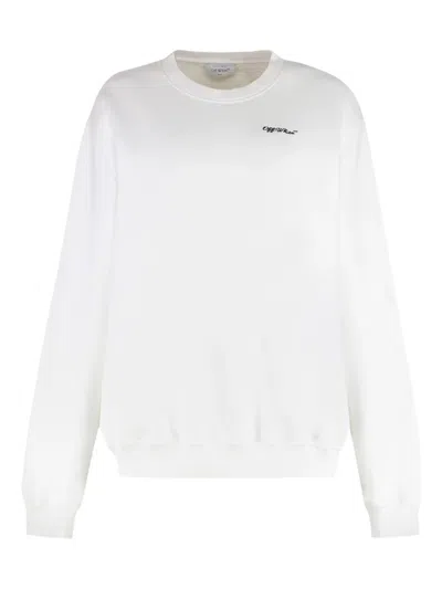 OFF-WHITE FELPA SWEATSHIRT