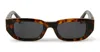 Off-white Sunglasses In Brown