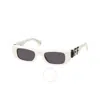 Off-white Fillmore Dark Grey Rectangular Unisex Sunglasses Oeri124 0107 49