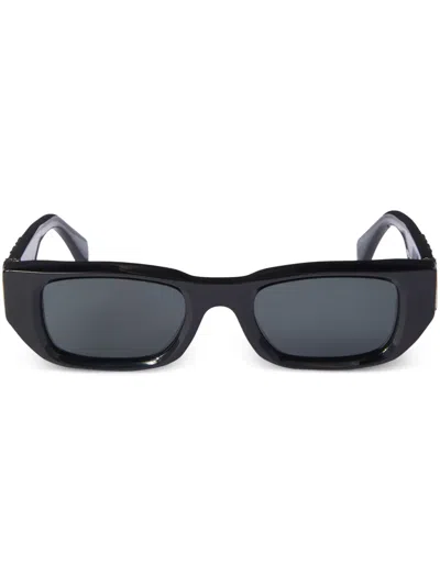 OFF-WHITE FILLMORE RECTANGLE-FRAME SUNGLASSES