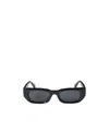 Off-white Fillmore Rectangular Frame Sunglasses In Black