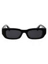 Off-white Fillmore Rectangular Frame Sunglasses In Black