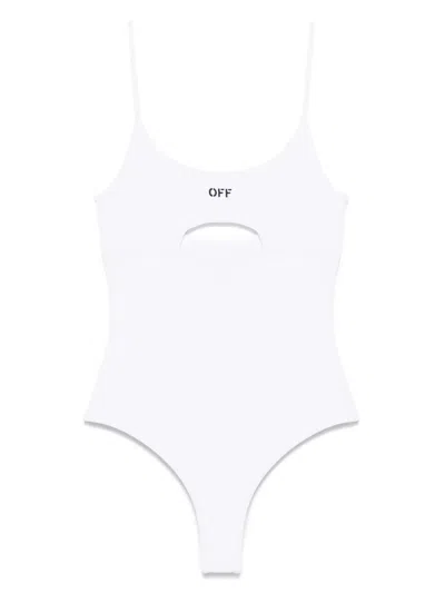 Off-white Beachwear In White Polyamide