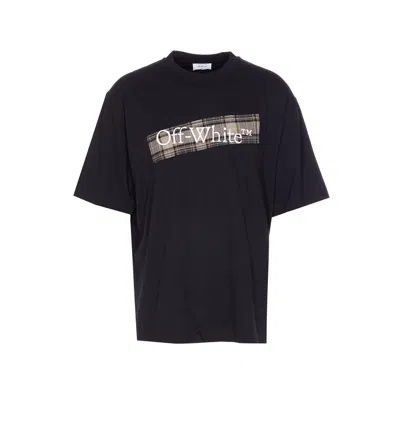 OFF-WHITE FLANNEL DIAG SKATE T-SHIRT