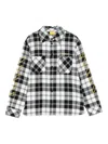 Off-white Flannel Shirt In Multi