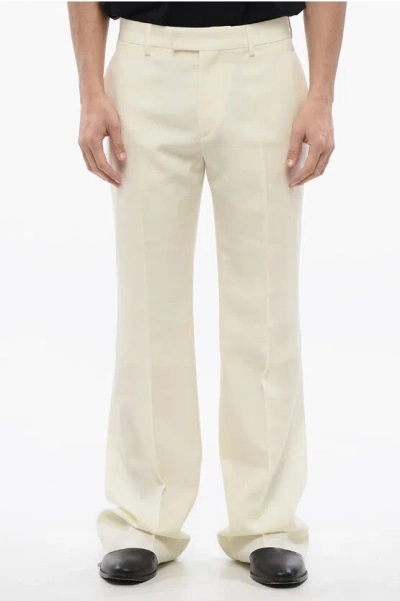 Off-white Flare Fit Pants In Neutral