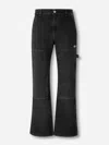 Off-white Vintage Gothic Carpenter Jeans In Denim In Blue