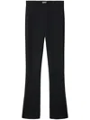 Off-white Leggings Con Spacco In Black