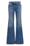 Off-white Blue Logo Embroidery Jeans