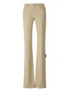 Off-white Flared Trousers In Neutrals