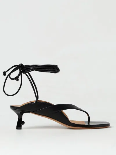 Off-white Flat Sandals  Woman Color Black