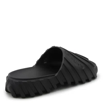 Off-white Flat Shoes Black